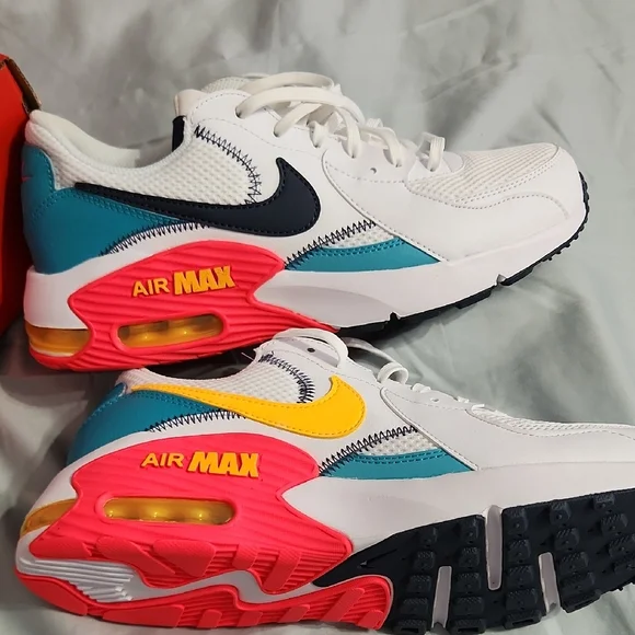 Nike Air Max Excee in Black, Blue, and White - Picture 3 of 3